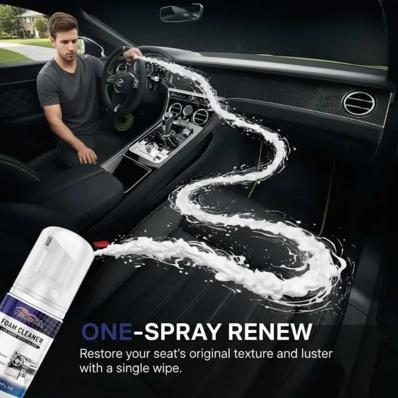 Car Interior Foam Cleaner