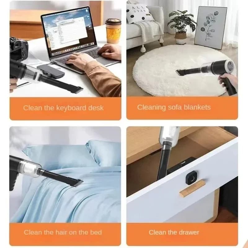 Portable Wet Dry Vacuum Cleaner 120W