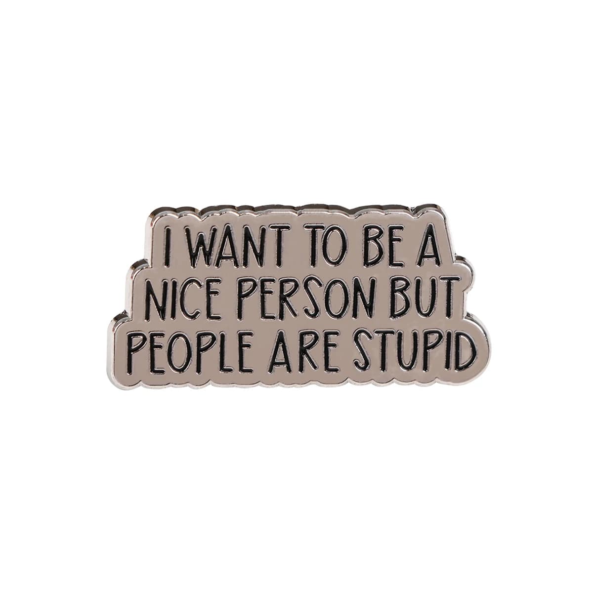 English Quotations Enamelled Brooches Backpack Lapel Badges Fashion Jewelry Accessories Festival Souvenir Gifts For Women