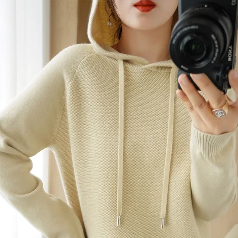 Women's Hooded Pullover Sweatshirt