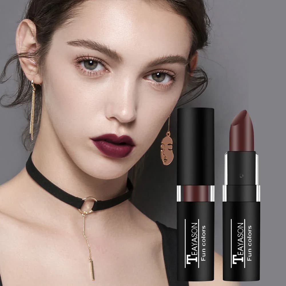 12 Color Waterproof Matte Lipstick Palette