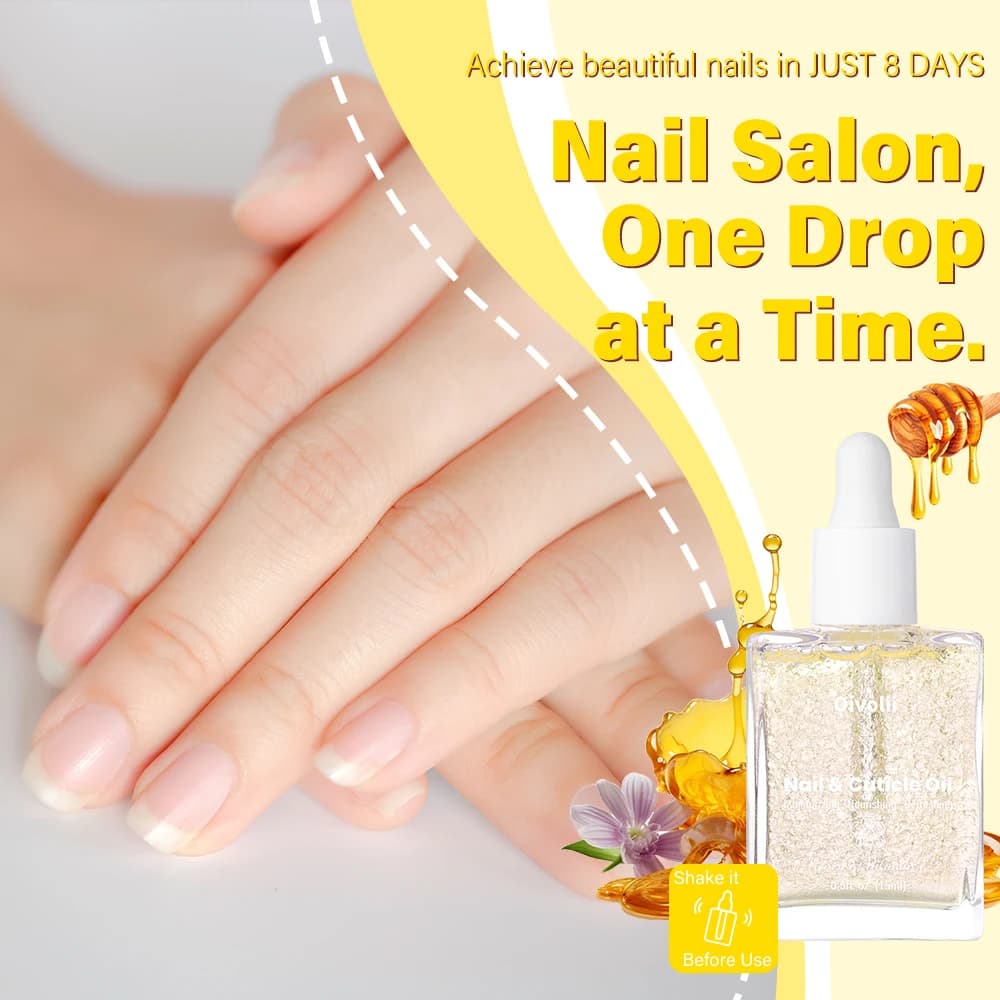 Vitamin E and Honey Cuticle Oil