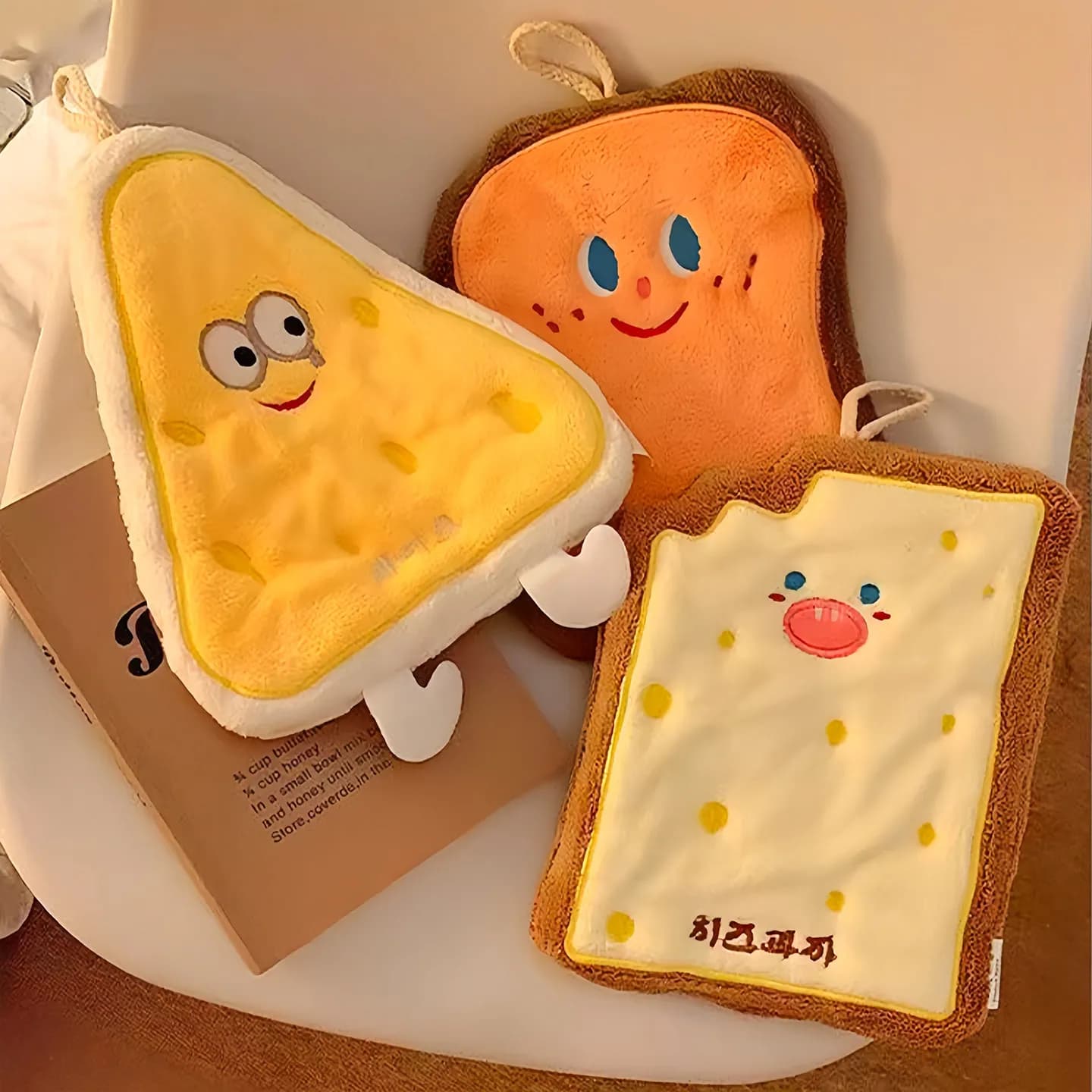 Cute Cartoon Hand Towels