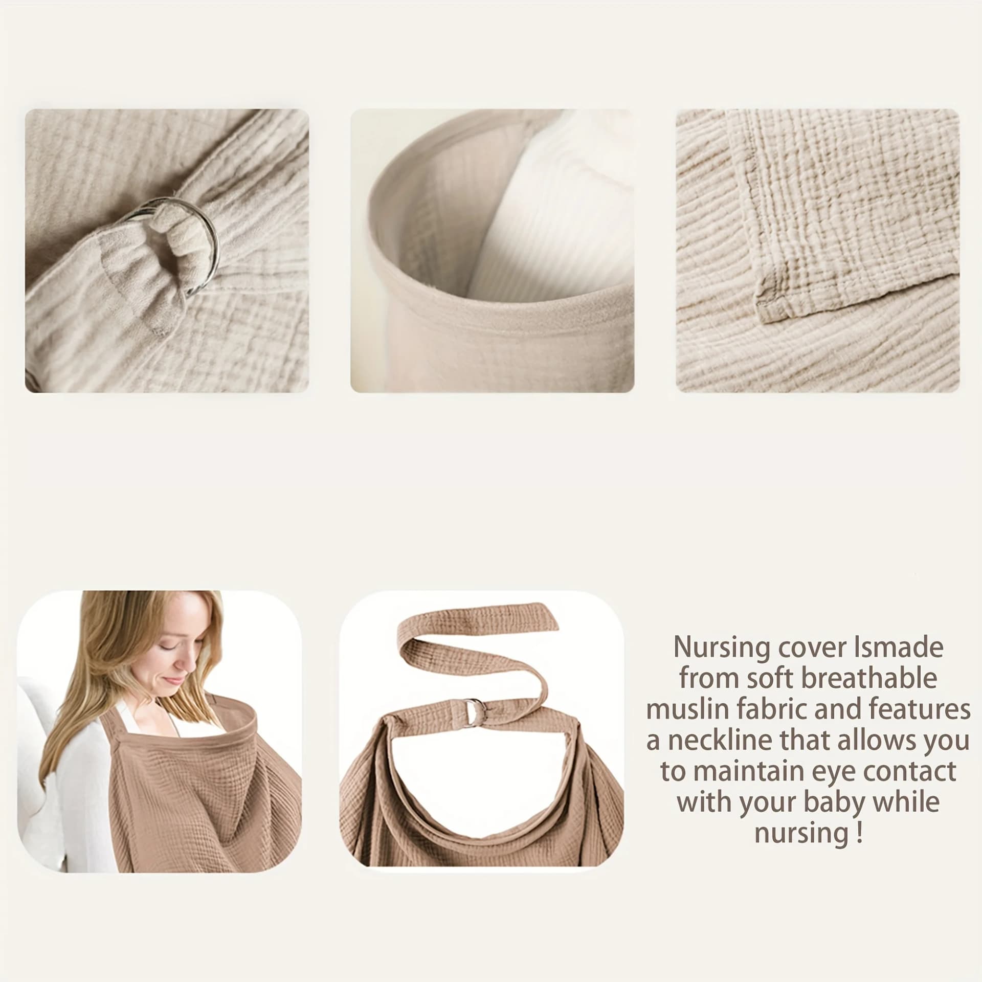 Breathable Nursing Cover Scarf