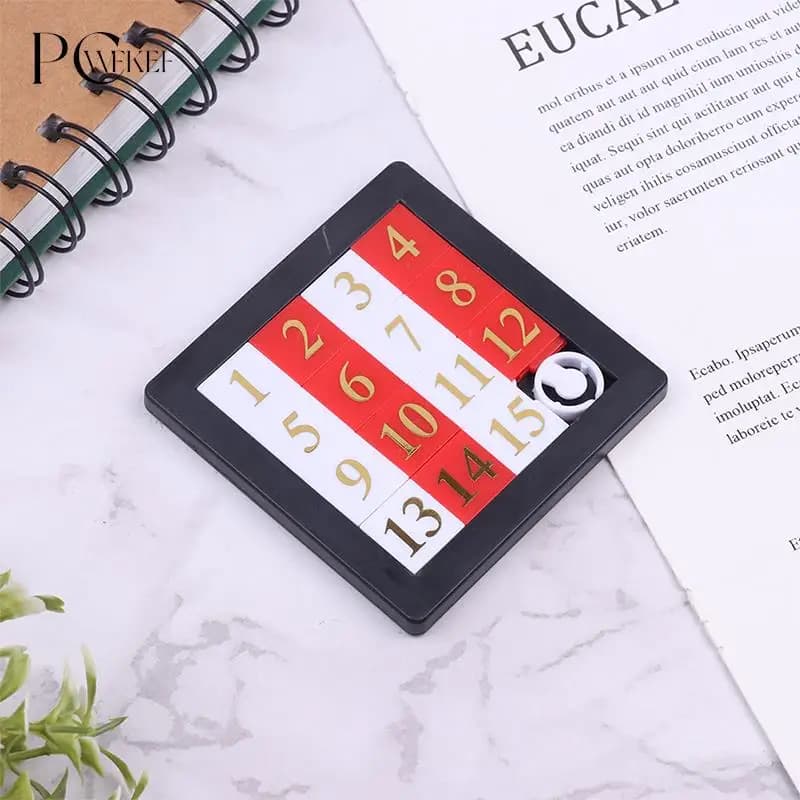 Number Slide Puzzle Brain Game