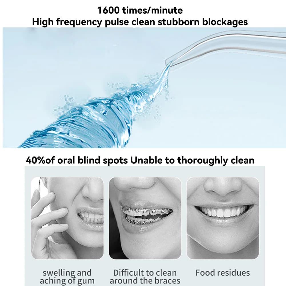 Portable Rechargeable Water Flosser