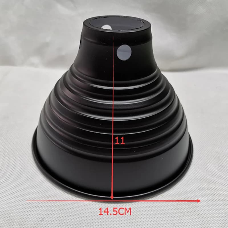 Metal Dome Heat Lamp Shade for Reptile Habitats