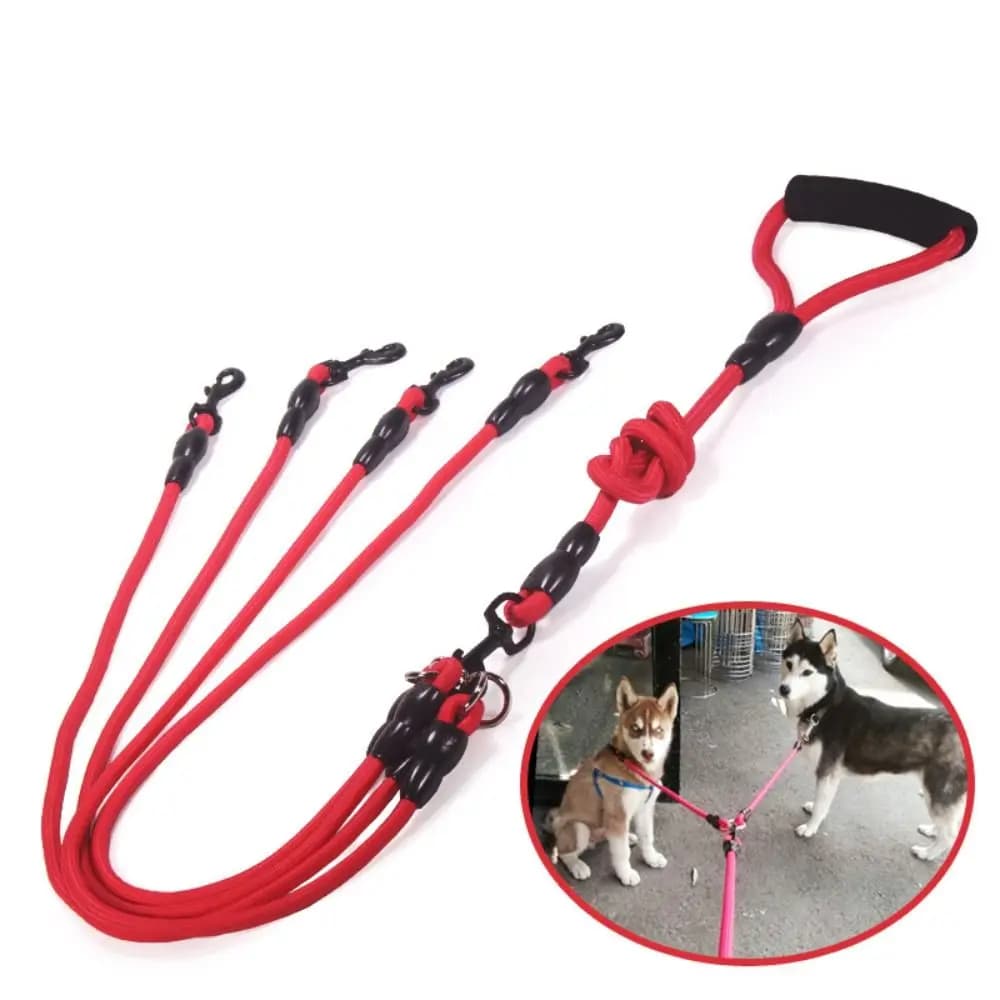Two Way Dog Leash Coupler