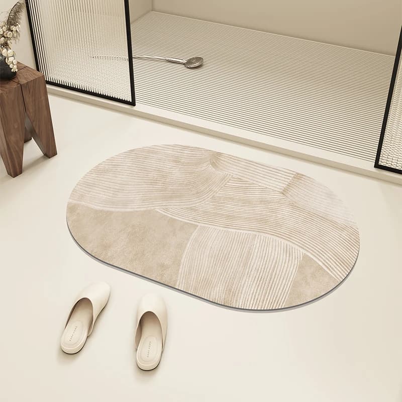 Diatomaceous Mud Absorbent Bath Mat