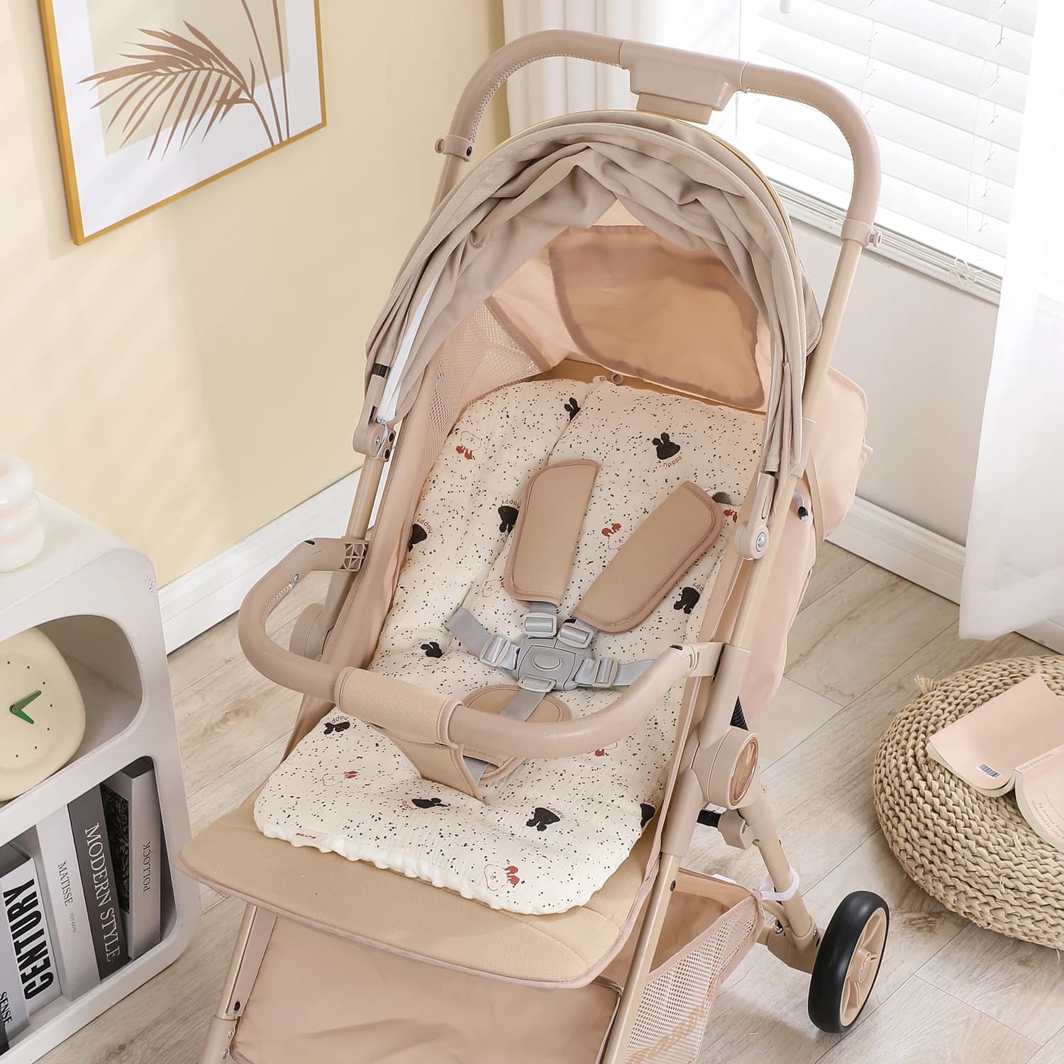 Stroller Seat Cushion Soft Mattress Pad