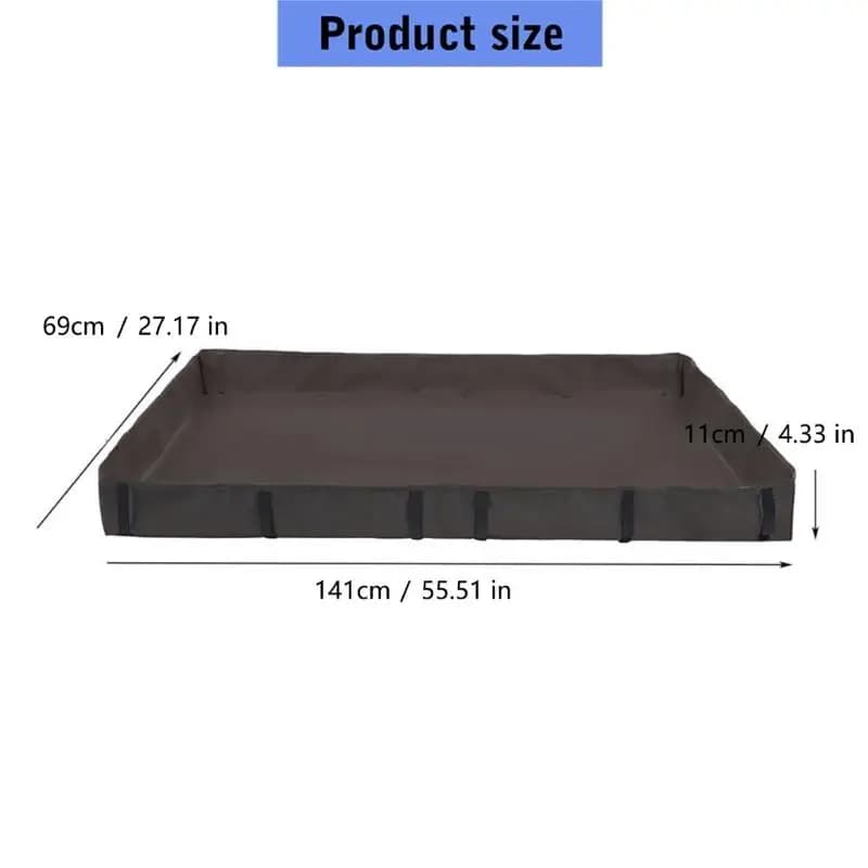 Dark Waterproof Cage Base Cover for Small Animals