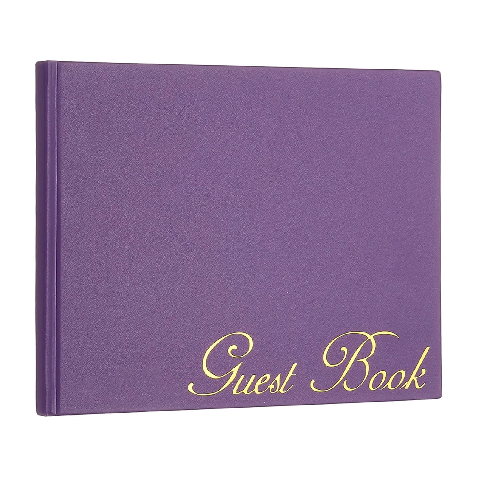 Elegant Leather Guest Book