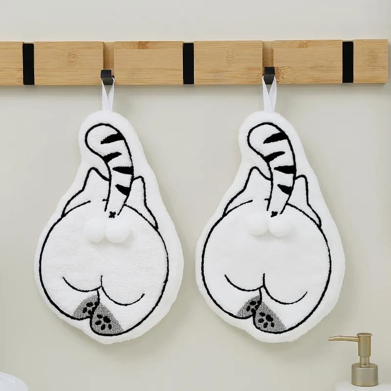 Cartoon Animal Hand Towel