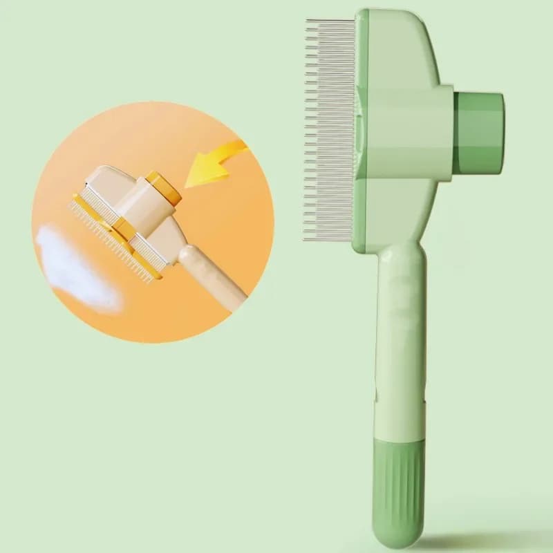 Self-Cleaning Dog and Cat Hair Removal Comb