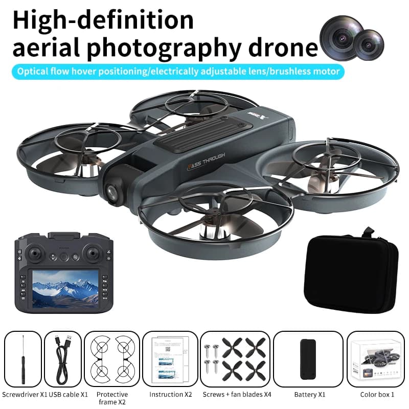 4K FPV Brushless Drone with Dual Camera