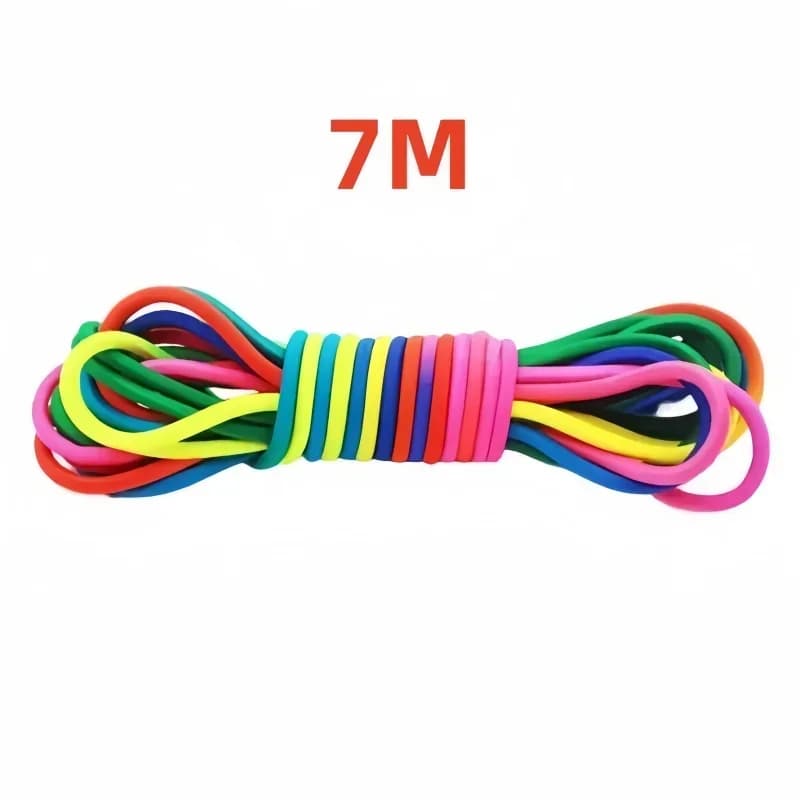 Rainbow Elastic Jump Rope