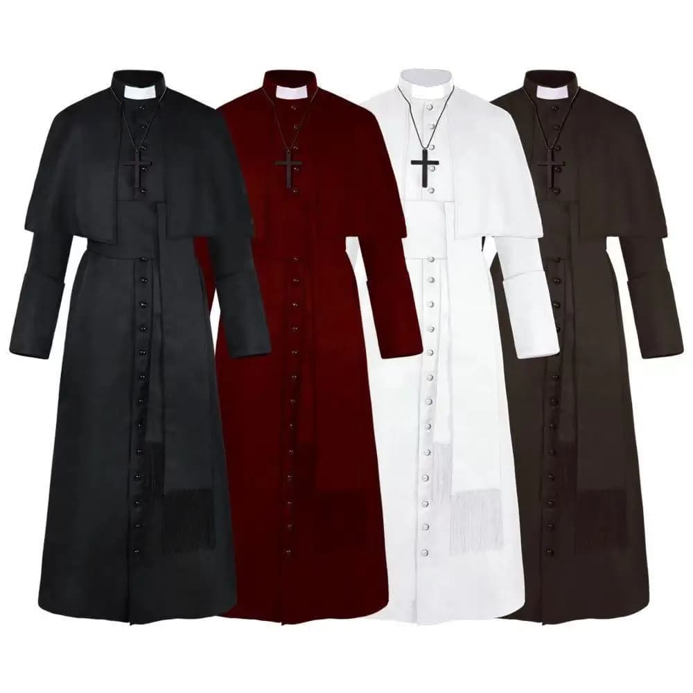 Medieval Priest Robe Costume