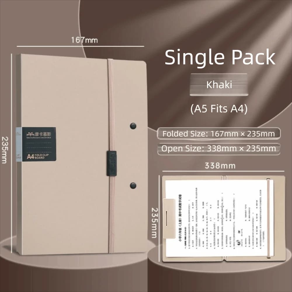 Foldable A4 to A5 File Folder
