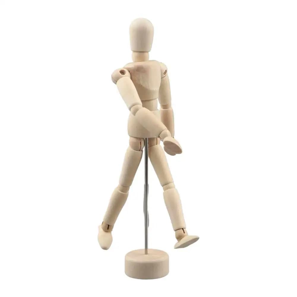 Wooden Articulated Mannequin Figure