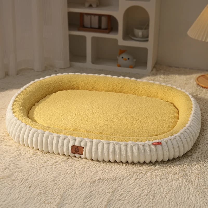 Winter Orthopedic Dog Bed with Egg Crate Foam