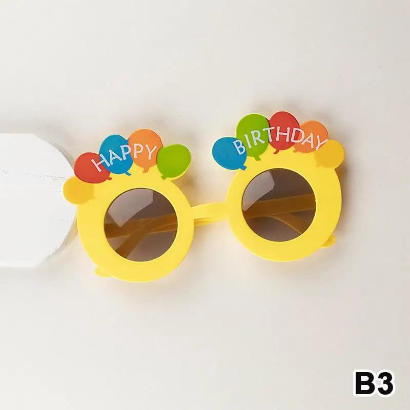 Birthday Party Novelty Glasses Photo Booth Props
