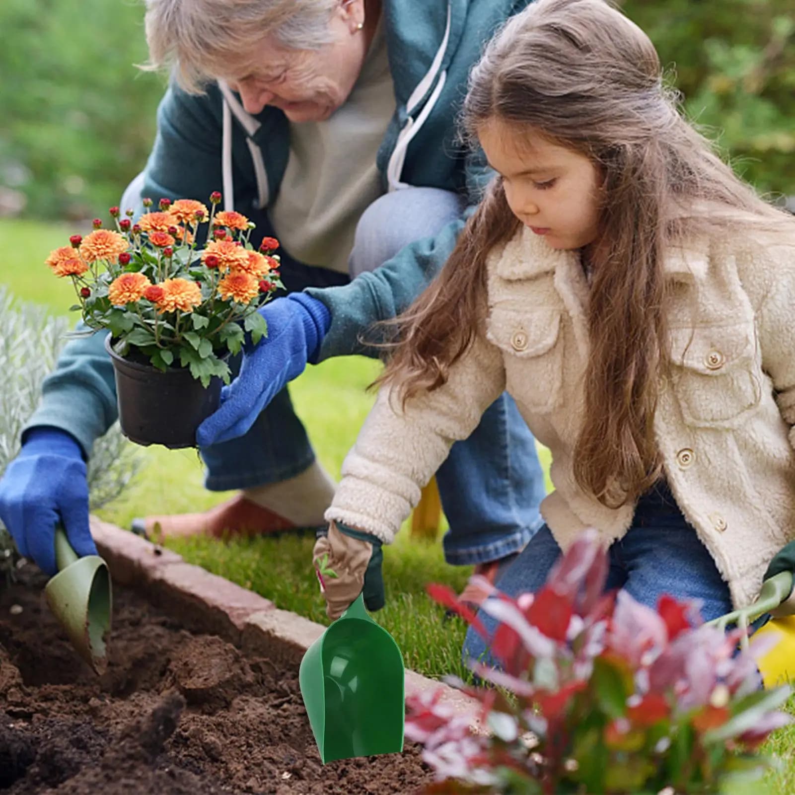 Multi-Use Garden Shovel Hand Scoop