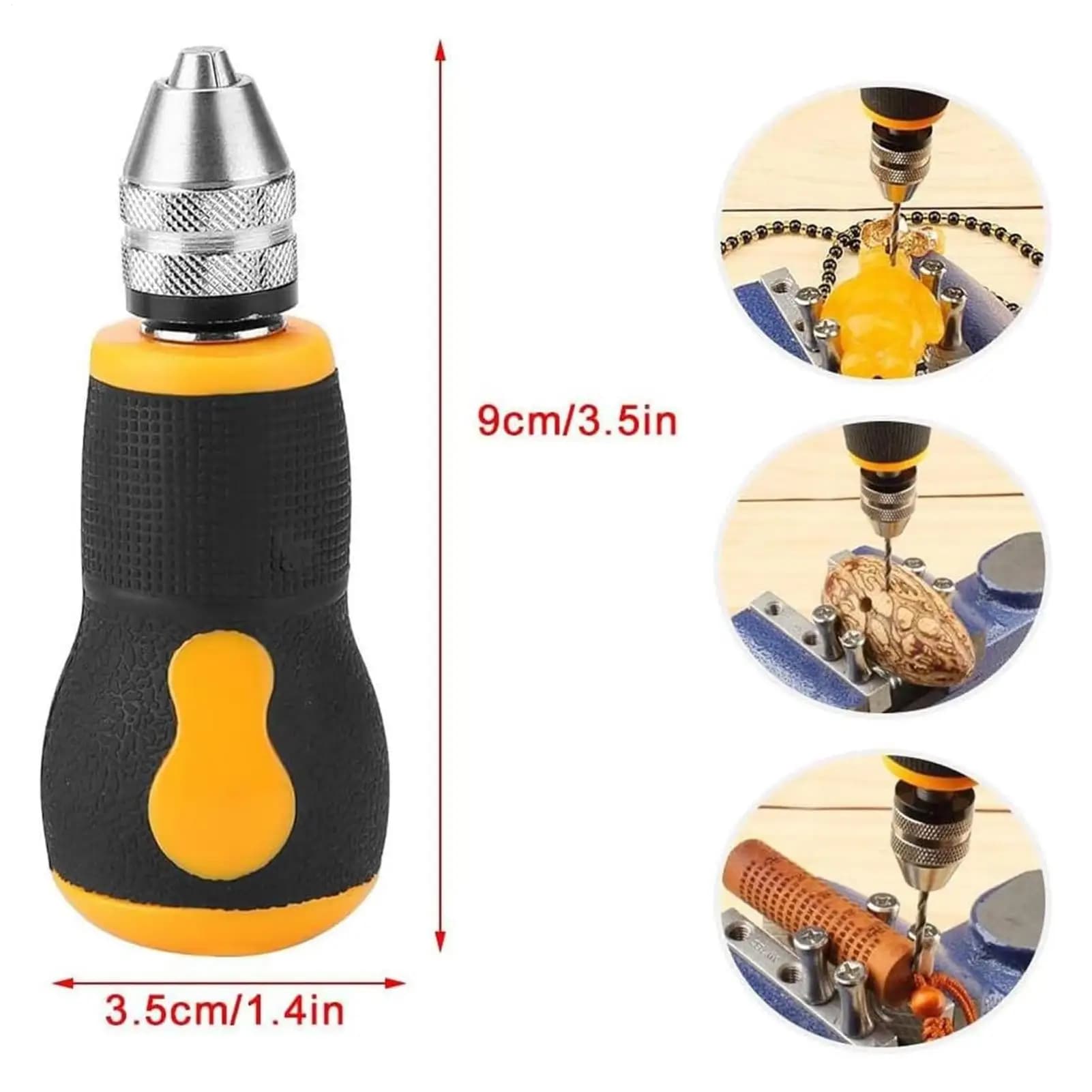 Manual Drill Mini Hand Drill Tool Portable Tool Set Small Hand Drill Woodworking Hand Drill Portable Manual Hand Drill tools