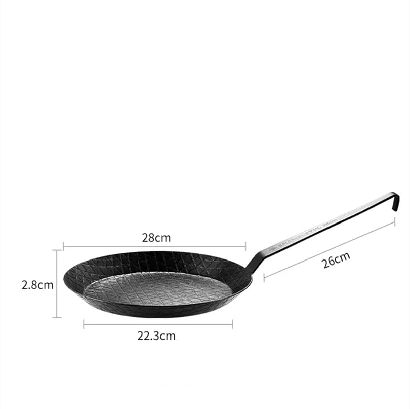 Pre-Seasoned Carbon Steel Skillet 11 Inch