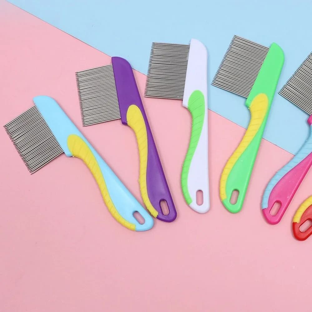 Pet Flea Comb with Long Teeth
