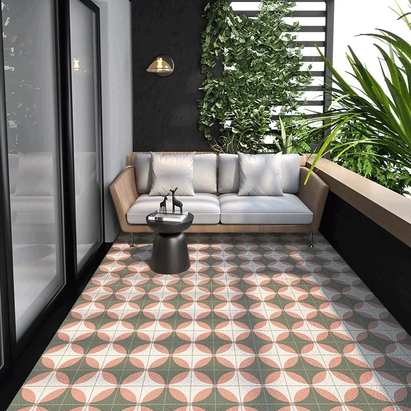 PVC Outdoor Balcony and Kitchen Rug