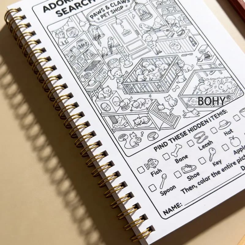 Adult Stress Relief Puzzle Game Book
