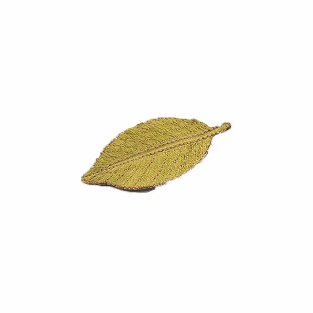 Knitted Leaf Hair Clip Barrette
