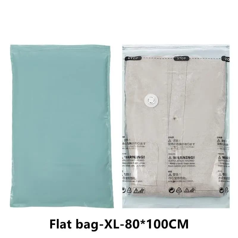 Vacuum Storage Bags No Pump Required