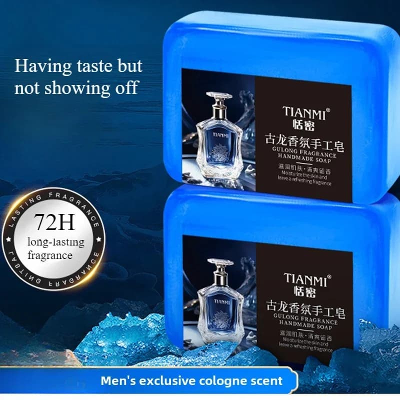 Men's Cologne Scented Handmade Soap Bar