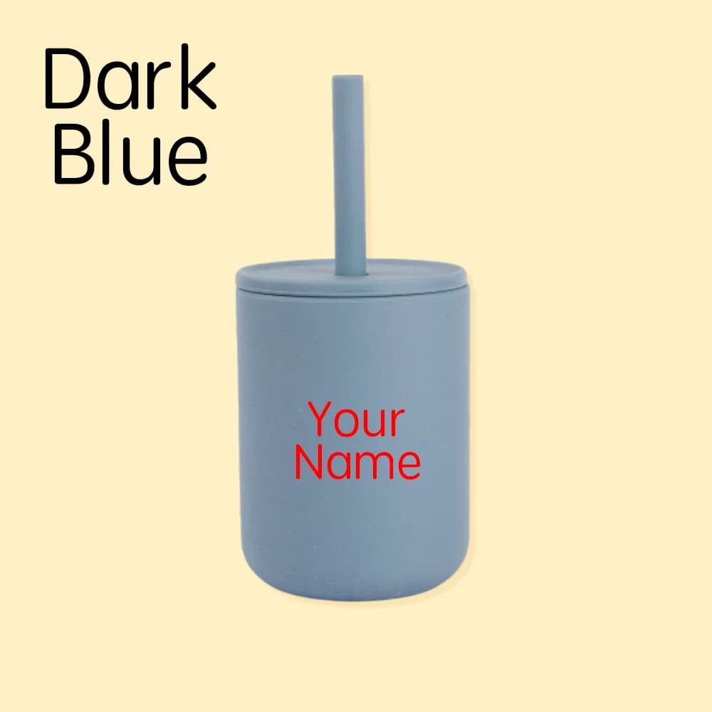 Personalized Silicone Sippy Cup for Toddlers