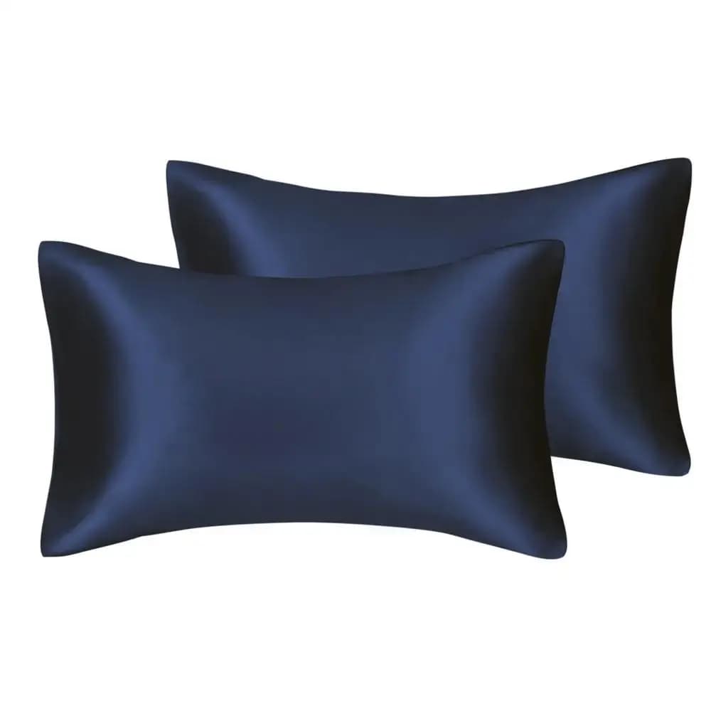 Satin Pillowcases Queen Size Pair