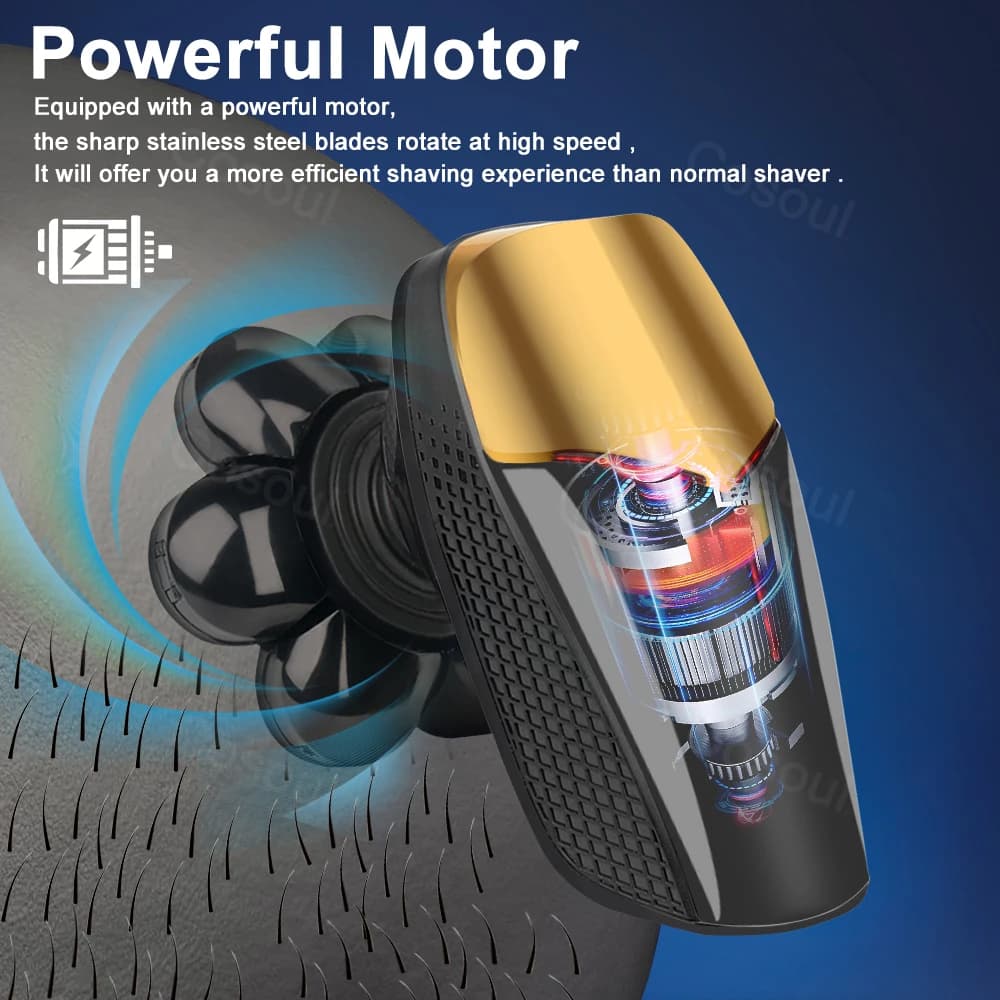 5-in-1 Electric Head and Beard Shaver