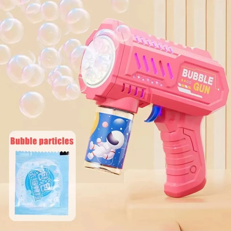 Automatic Bubble Gun with Bubble Liquid