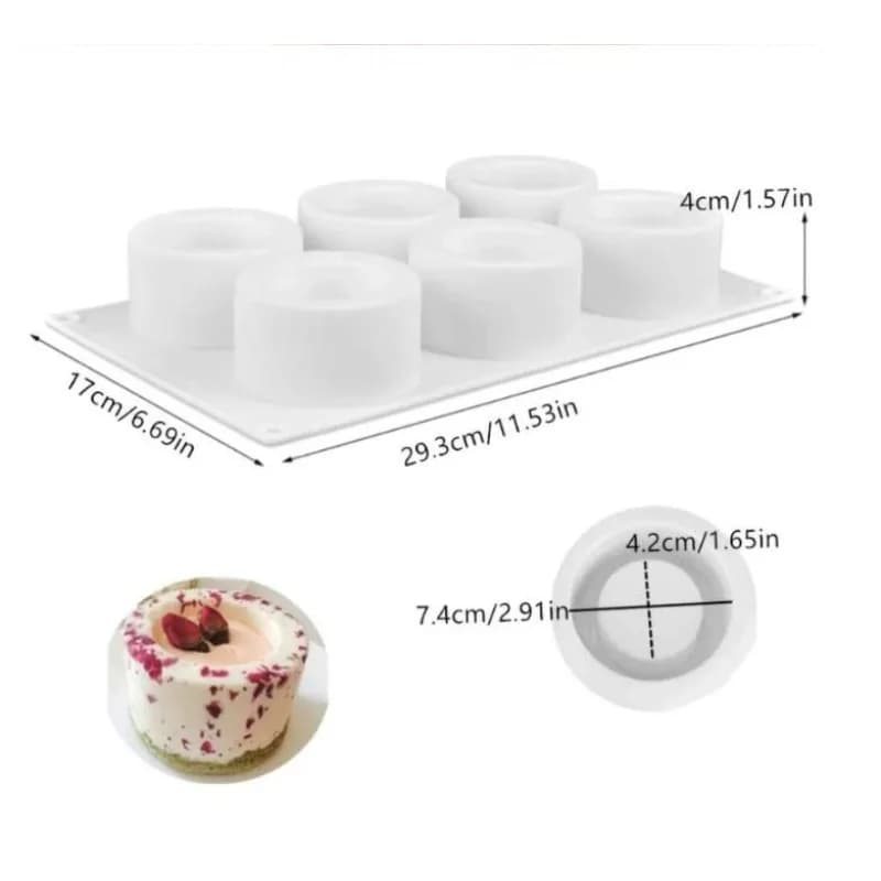 Silicone Round Cake Mold Baking Pan