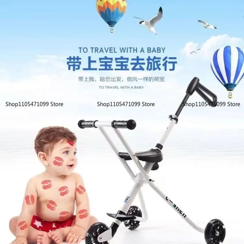 Lightweight Folding Toddler Stroller