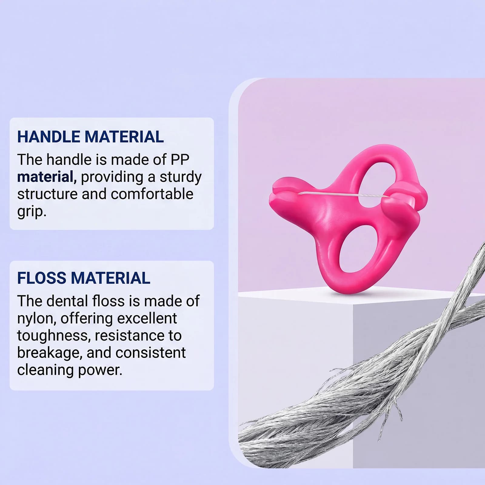 Hands-Free Dental Floss