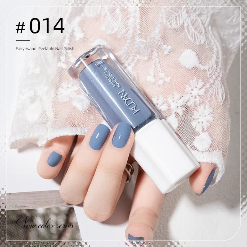 40-Color Water-Based Peel-Off Nail Polish Set