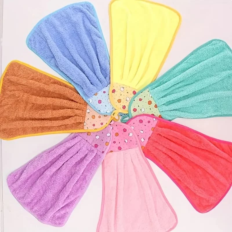 Microfiber Hand Towels with Loops