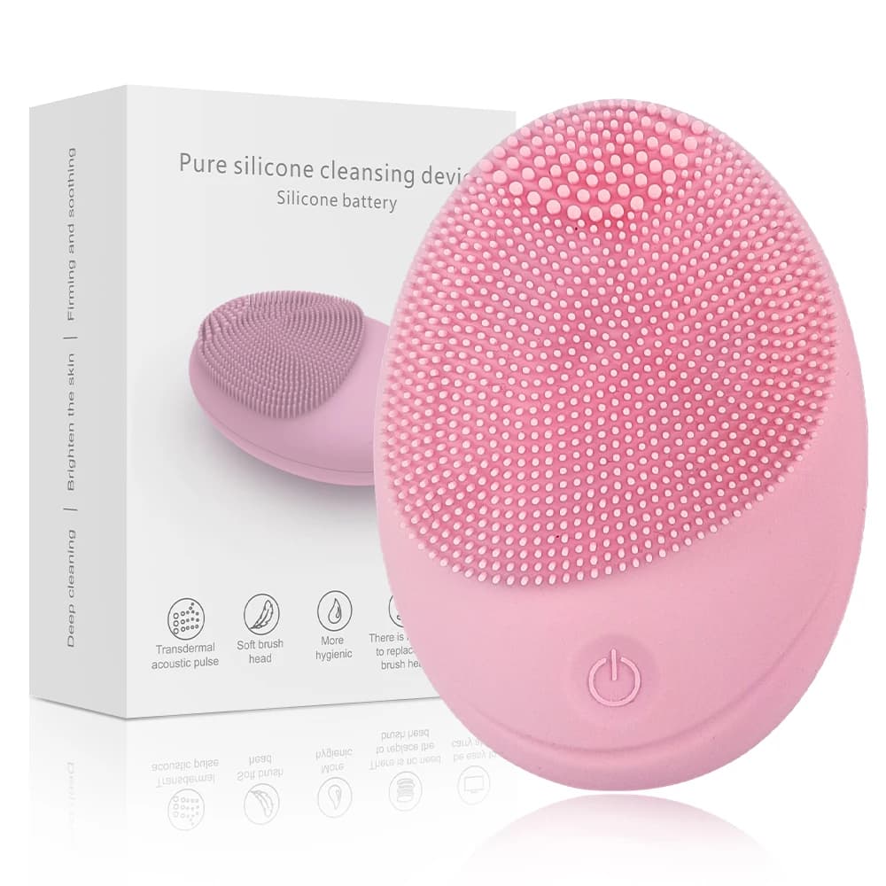 Sonic Silicone Facial Cleansing Brush