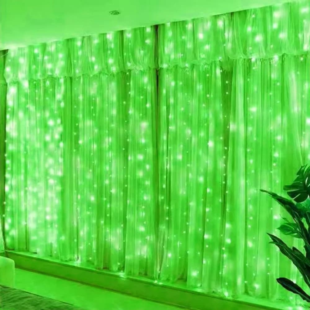 LED Fairy String Curtain Lights 3m/6m