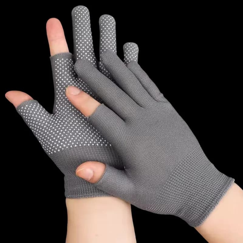 Touchscreen Half-Finger Gloves for Summer Sports