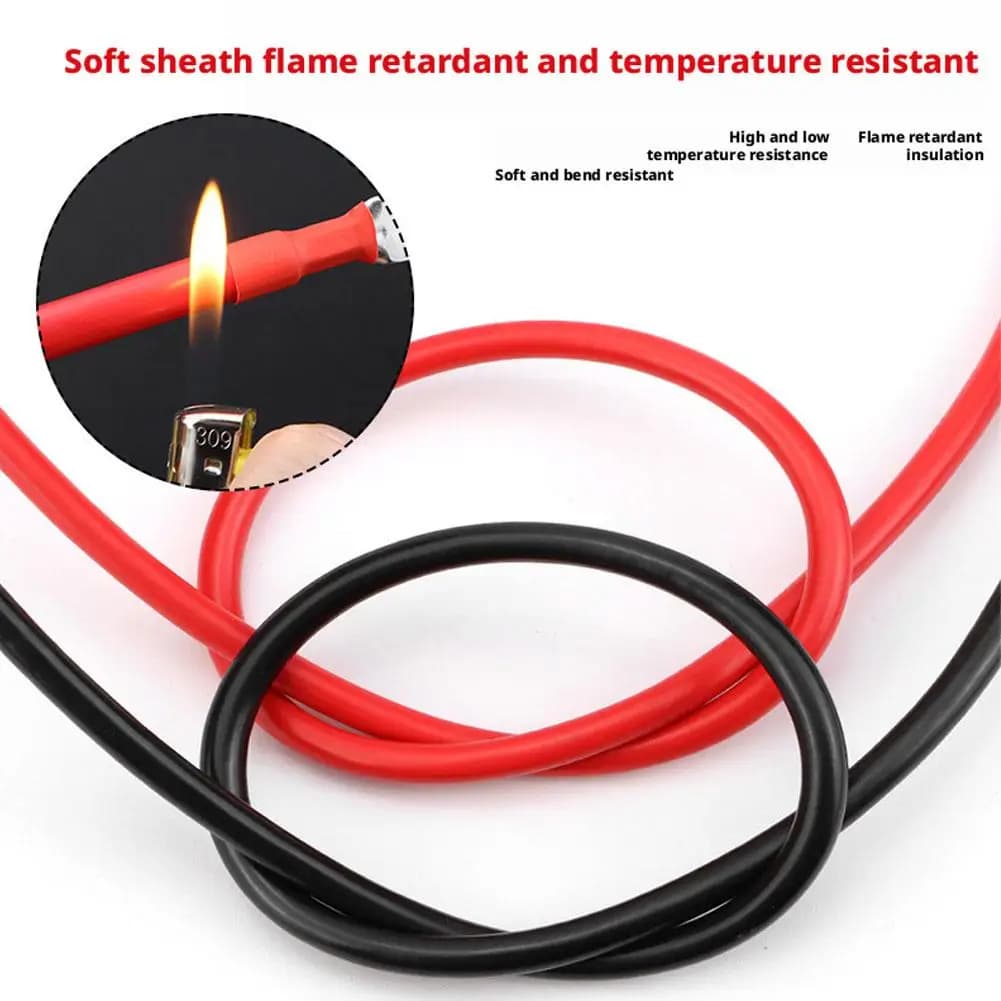 2AWG Heavy-Duty Battery Connection Cable