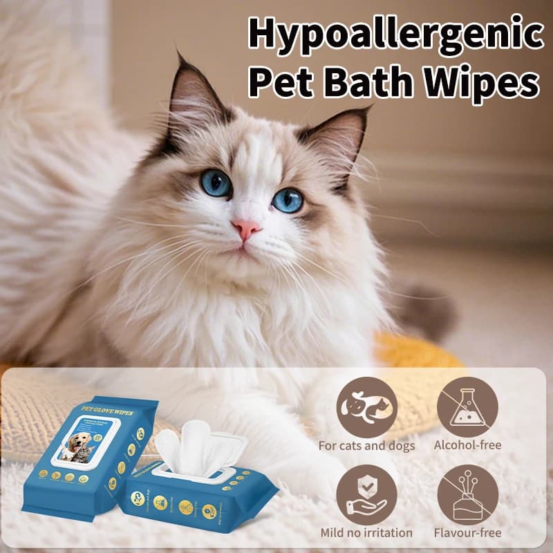 Pet Dry Cleaning Wipes