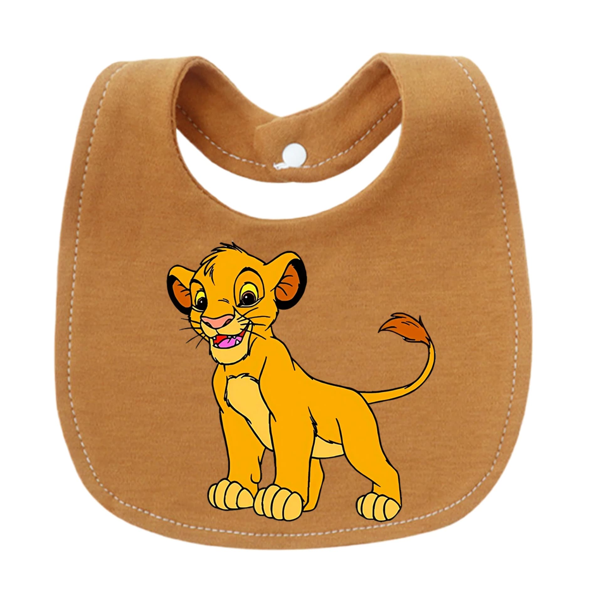 Breastfeeding Bib - Baby Bib for Breastfeeding Newborn Baby Boy Baby Girl U-Shaped Feeding Bib for Babies Cartoon Saliva Towel