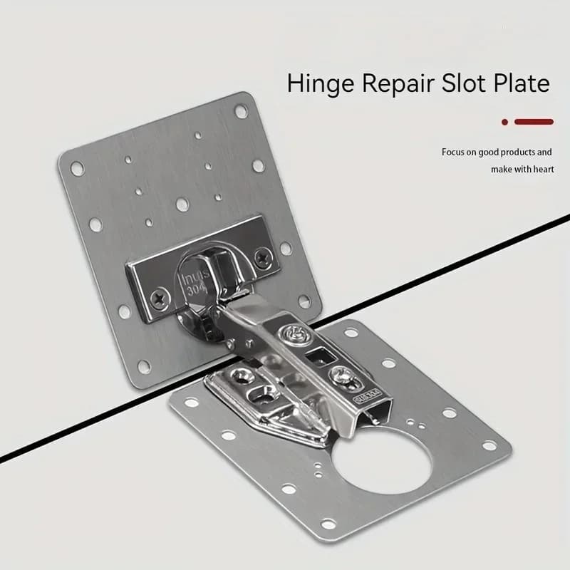 Cabinet Door Hinge Repair Mounting Plate